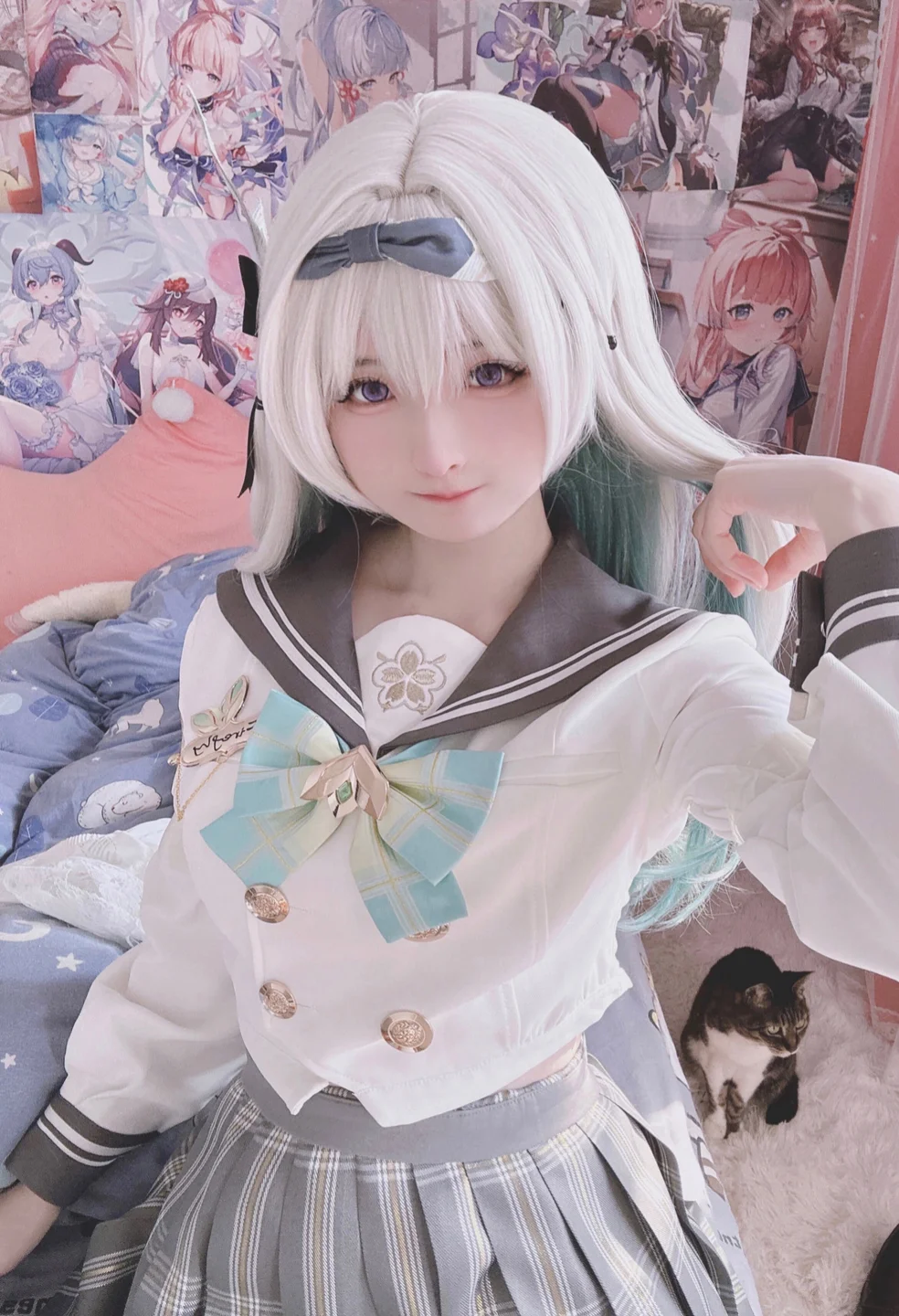 习呆呆_No_158_崩壊：スターレイル_ホタル_春日手信_流萤_23P,2V_57MB tg@simisebaisi 【丝足阁】004.webp